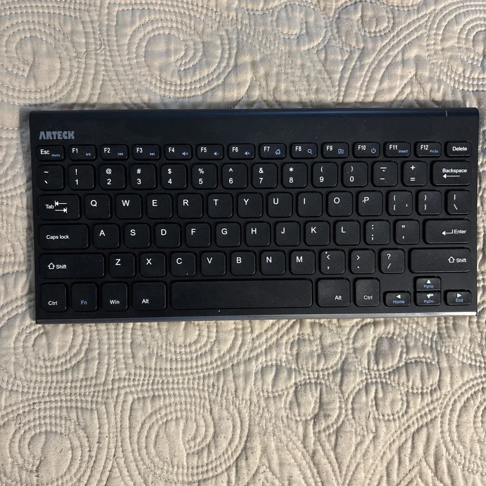 Arteck Slim Wireless Keyboard HW086 & Mouse MW162 Bundle, Rechargeable